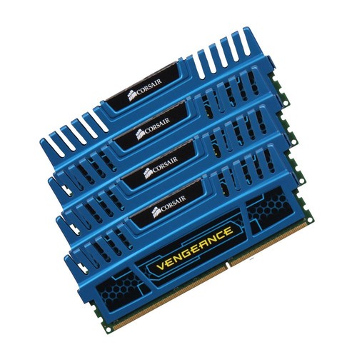 Memoria de trabajo Corsair Vengeance 32 GB 4x8 GB DDR3 1600 MHz PC3-12800U CL10 PC DEB - Imagen 2 de 8
