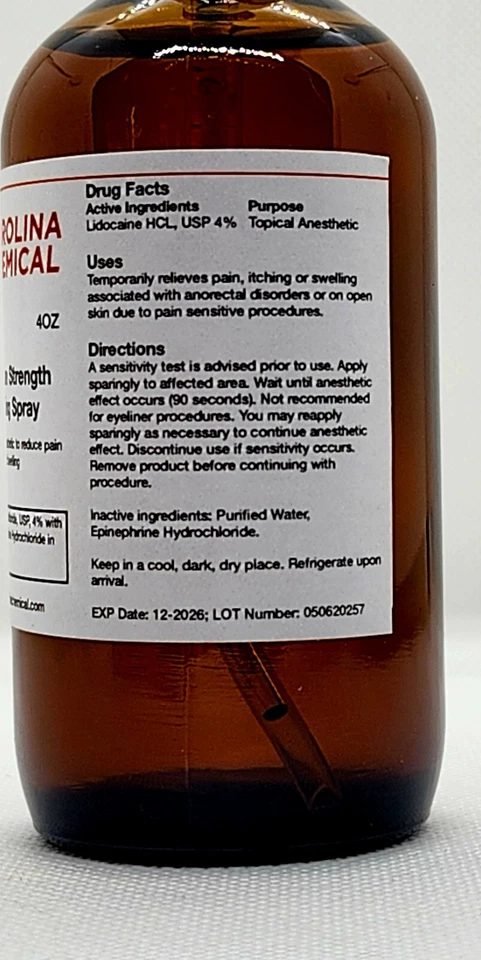 Lidocaine maximum strength numbing spray(like Vasocaine) - Image 4 of 4
