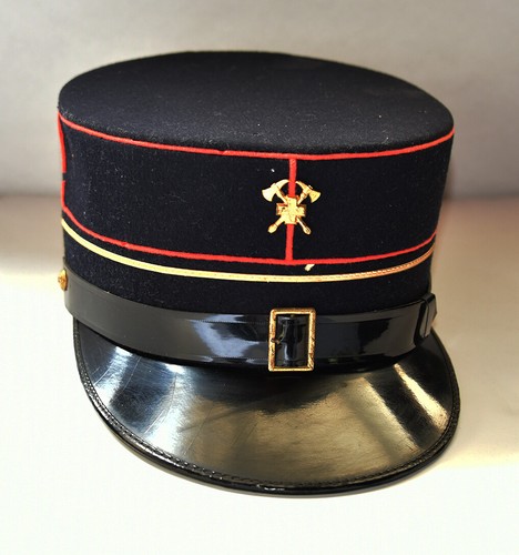 VINTAGE SWISS FIREMAN HAT-50 YEAR OLD 