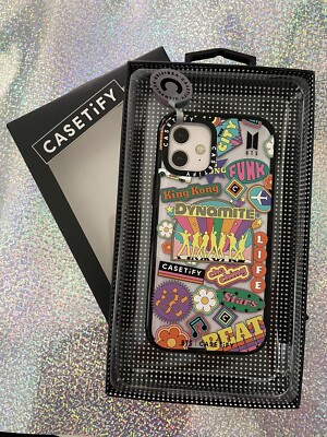 BTS Dynamite Sticker Casetify iPhone 12 mini Impact Case ***W/FREEBIES***