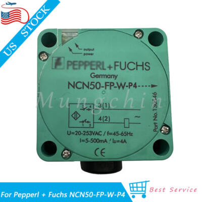 Capteur Interrupteur De Proximité Pepperl+Fuchs NCN50-FP-W-P1 - Neuf, Pour Applications Industrielles