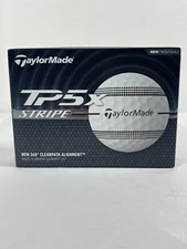 TaylorMade TP5x Stripe 360° ClearPath Alignment 5-Layer Progressive Golf Balls