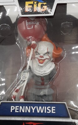 Pennywise IT Figur Stephen Kings  ES aus dem Horror Film von Q Fig 12 cm  New