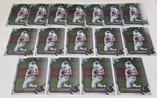 (16) STEVEN ZOBAC 1st RC 2022 Bowman Chrome #BDC-101 Rookie KANSAS CITY ROYALS
