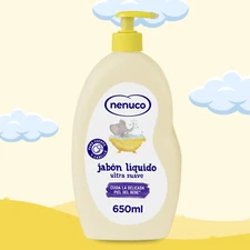 Nenuco Baby Liquid Soap 650ml, With Aloe, Soft for Daily Use