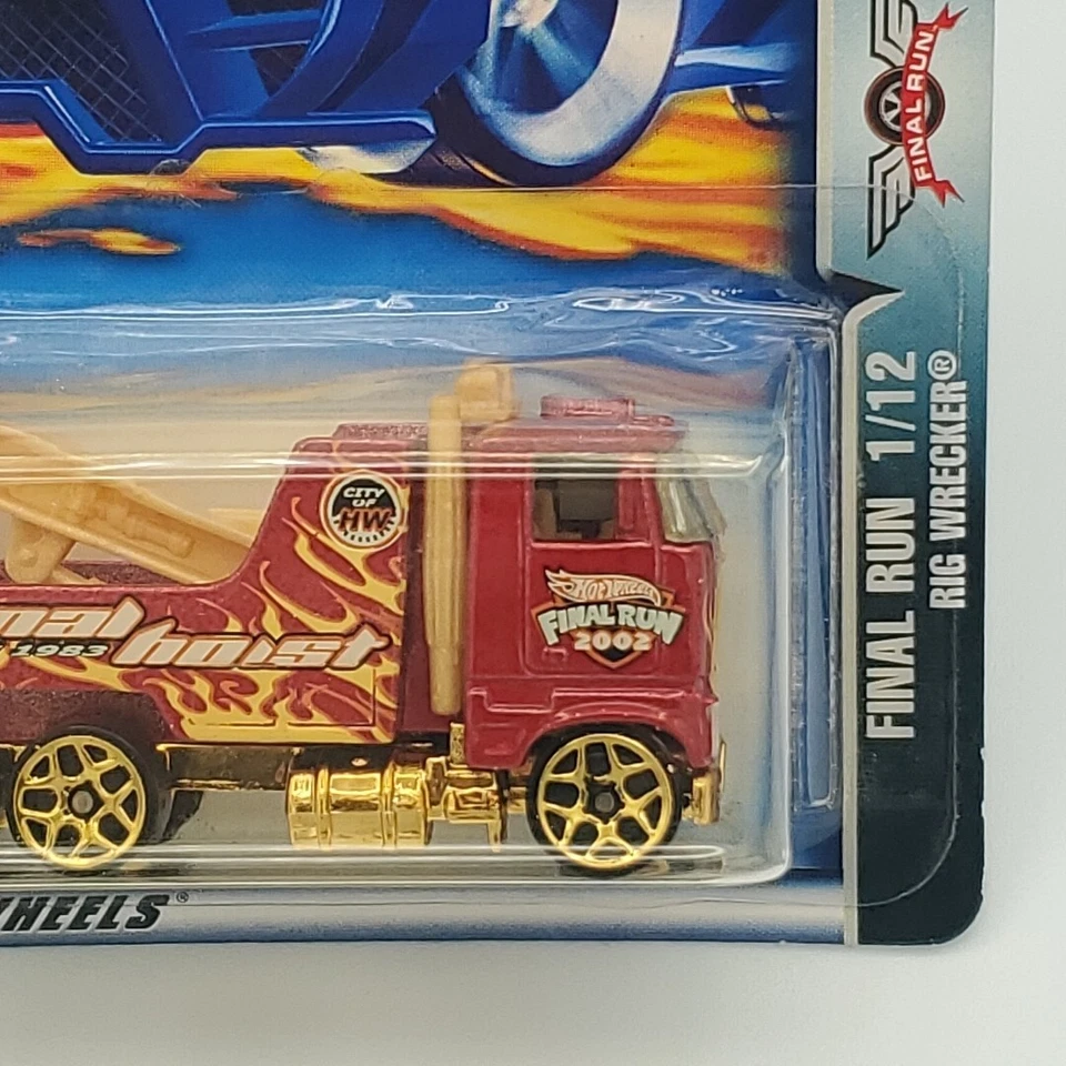 Hot Wheels 2003 Final Run 1/12 Rig Wrecker #195 - Image 4 of 4