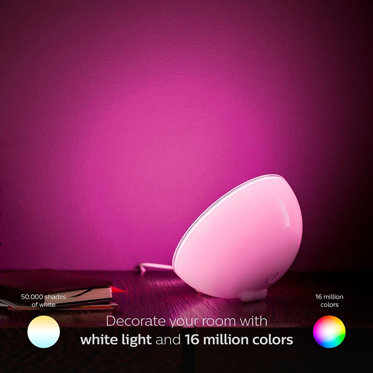 Philips Hue Go Lampe portative intelligente à DEL