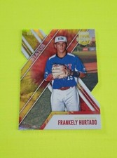 2017 Elite Extra Edition Status Die Cut Tie Dye #166 Frankely Hurtado SN 05/10