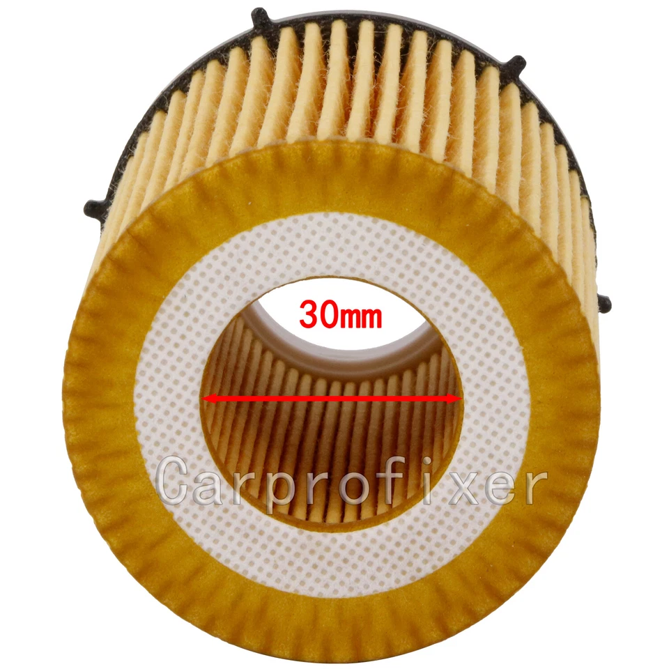 3pcs Oil Filters A2701800109 For Mercedes-Benz SLK300 SLC300 A220 GLA250 GLC350E Foto 2 de 4