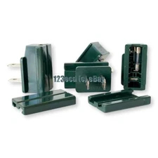 10 Fused Green Male SPT-2 Zip Plug 8 amp