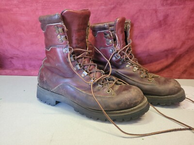 Vintage Danner Boots Mens Size 10‎ Rubber Duck Leather Waterproof Hunting 90s vintage Danner men main image 4