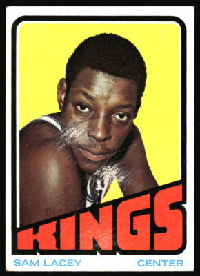 1972-73 Topps Sam Lacey #63 KC-Omaha Kings