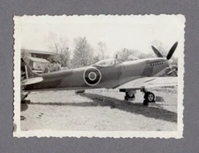 SUPERMARINE SPITFIRE VINTAGE PHOTO ROYAL AIR FORCE RAF 2
