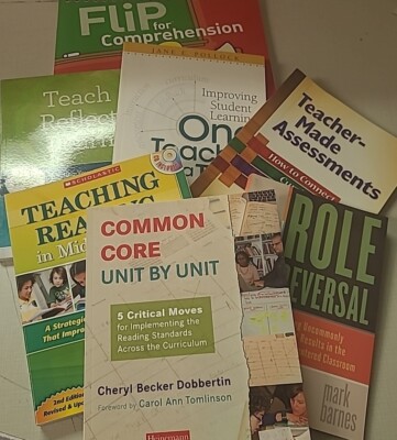 Lot of 7 Teacher Management Books 