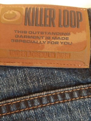KILLER LOOP UNISEX BOOTCUT JEANS GR. 48/33 NEU
