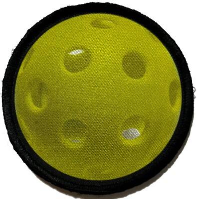 #ad #ad 3quot; Pickle Ball Circle Morale Patch Army USA Flag Disk Golfer $7.99