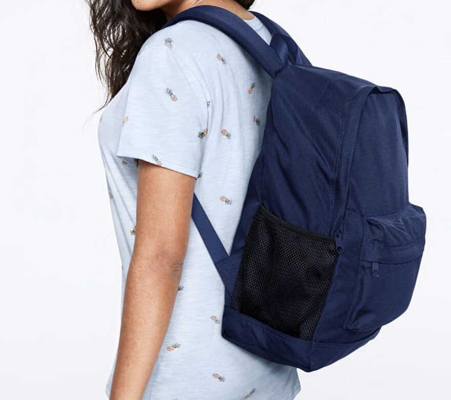 Victoria\'s Secret Old Navy Backpack Buy Classic Canvas Backpack, - Order Bags online - PINK US main image 2