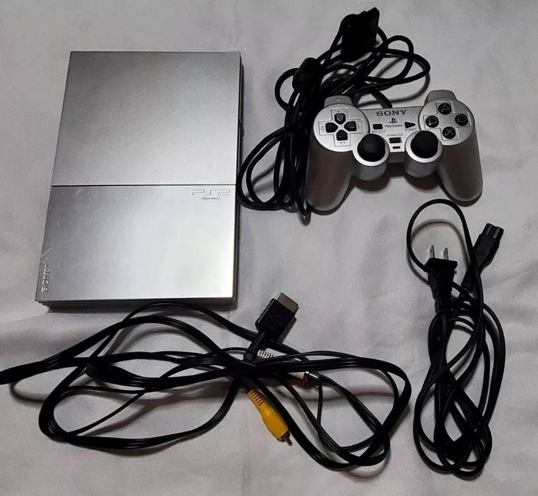 øst Far animation Sony PlayStation 2 PS2 Slim SCPH-90000 Silver Game Console Japanese Version  F/S | eBay