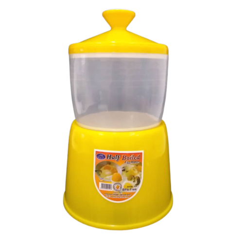 Half Boiled Egg Maker Malaysian Recipe Original Made in Malaysia Yellow Color - Picture 1 of 10