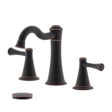 Oil Rubbed Bronze Widespread Bathroom Faucet 8518-ORB-WO