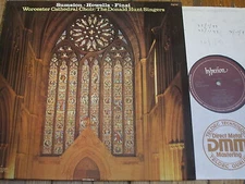 A66078 Sumsion / Howells / Finzi / Worcester Cathedral / Donald Hunt Singers