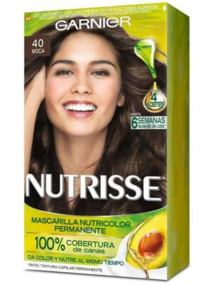 GARNIER NUTRISSE PERMANENT HAIR DYE COLOR, MEXICO PRODUCT MANY COLORS MAY CHOOSE