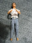 VINTAGE 1968 MATTEL BARBIE KEN DOLL WITH CLOTHING (d)