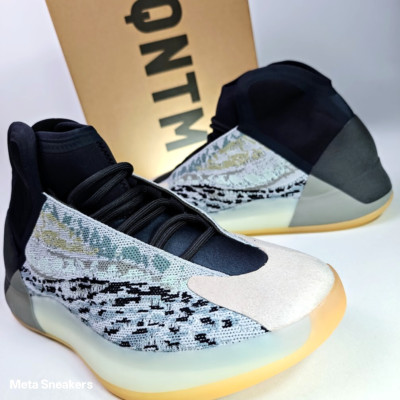 Adidas US 12.5 Men Sea Teal Black Grey Milk Boost Comfort Yeezy QNTM -GY7926 New