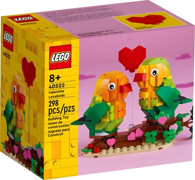 NEW 2022 LEGO Valentine Lovebirds 40522 - Factory Sealed Box Love