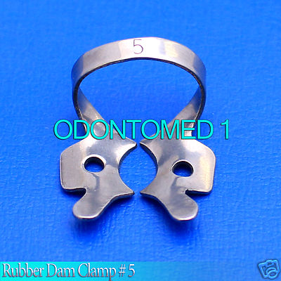 Dental Endodontic Rubber Dam Clamps #W2A Surgical
