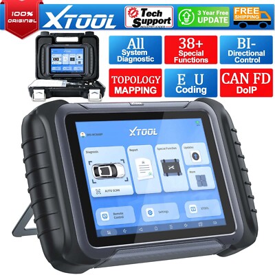 2025 XTOOL D8S All System Diagnostic Scanner Bi-directional scanner 38+ Resets 