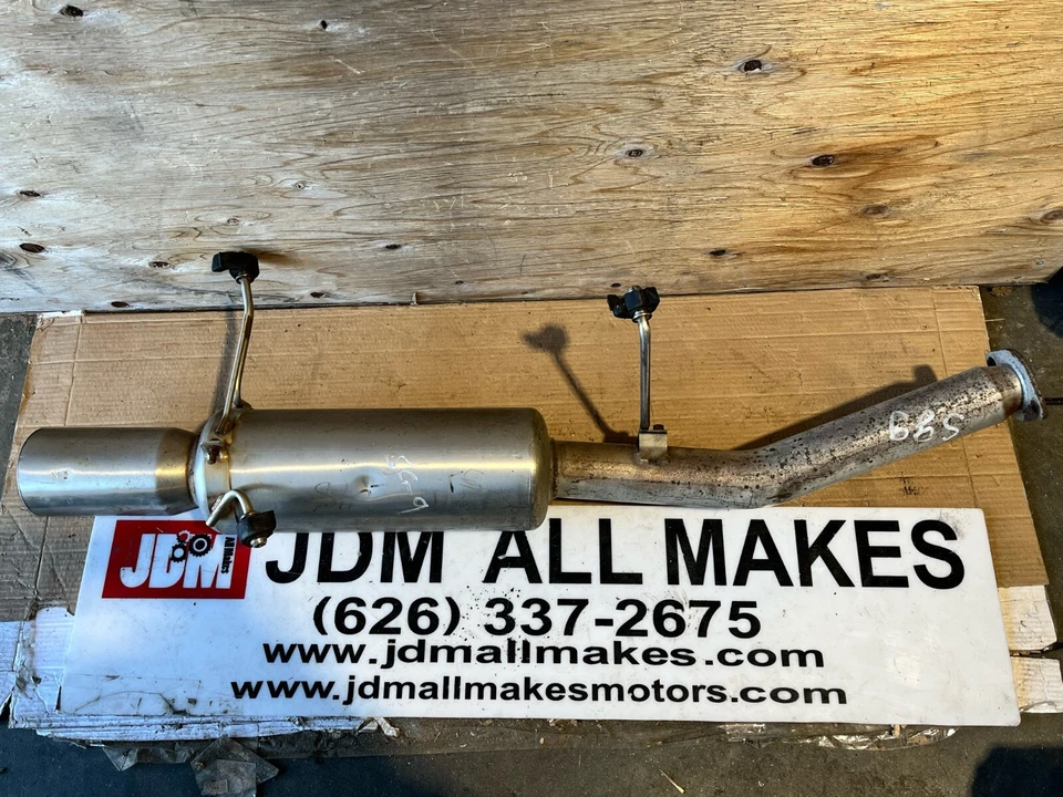 JDM 1994 Subaru Forester SG9 STi Fujitsubo FGK Jasma Muffler Rare OEM - Image 4 of 4