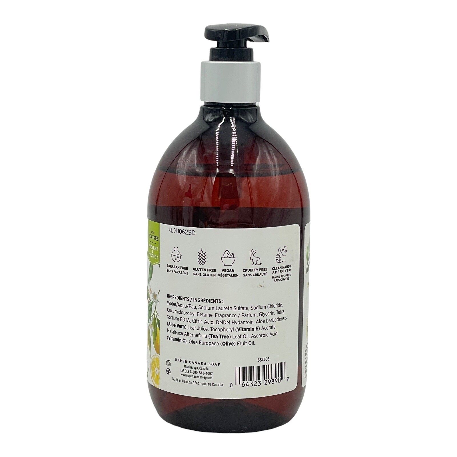 Aromatherapy Rituals Citrus Bloom Vegan Hand Wash w/ Tea Tree 16.9 oz