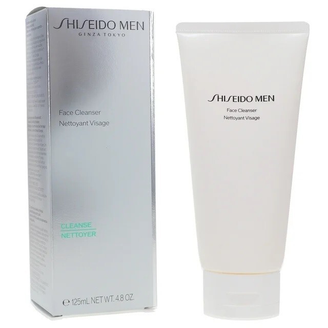 Shiseido Men Face Cleanser - 4.8oz / 125ml - BRAND NEW in RETAIL BOX