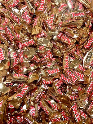 Twix Minis Candy Caramel Chocolate Bar *Pick Size*