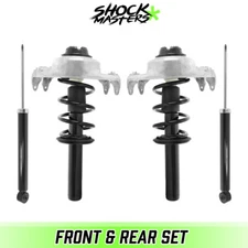 Front Complete Struts Rear Shocks for 2009-2016 Audi A4 Quattro