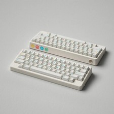 Colorful Cool Kids Cute Kawaii Keycap Cherry Profile PBT Dye Subs Key Caps