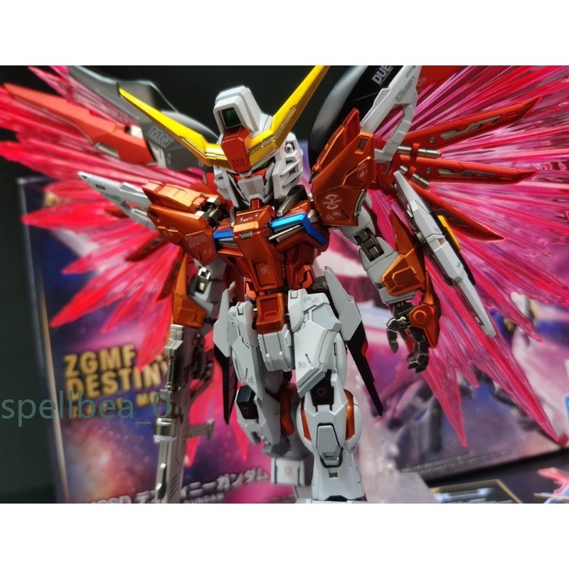 NEW MGSD Destiny Gundam Custom Repaint Heine Westenfluss Assembled
