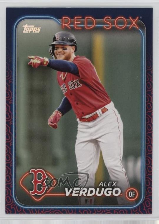 2024 Topps Series 1 Team Color Border Alex Verdugo #97 1n2k