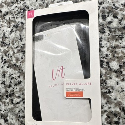 Velvet Allure White Hard Cover Case Minimalist for iPhone 6/7/8 Plus