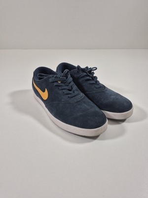 Nike SB Eric Koston 2 Shoes Mens Size 10.5 Blue Suede Skateboarding 580418-481