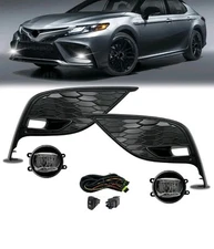 OEM LED Fog Lights Compatible with 2021 2022 2023 2024 Camry SE XSE ONLY, 