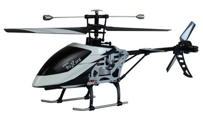 Amewi RC Hubschrauber Buzzard V2 Single-Rotor 4-Kanal RTF weiß