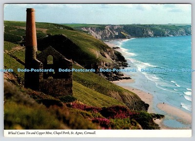 L353183 Cornwall St Agnes Chapel Porth Wheal Coates Zinn- und Kupfermine John Hin