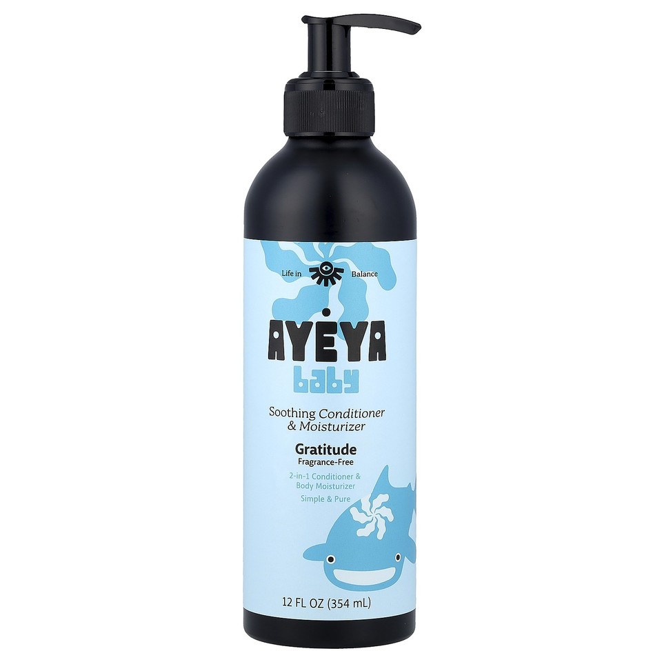 Baby, Soothing Conditioner & Moisturizer, Fragrance-Free, 12 fl oz (354 ml)