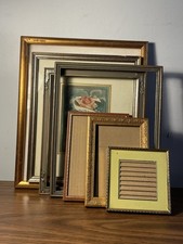 Vintage MCM Gold Gilt Wood Arts & Crafts MIX ...