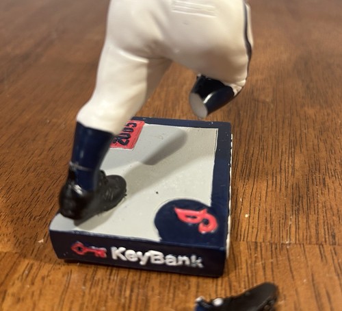 Coco Crisp Cleveland Indians 2005 Bobblehead damaged see photos Chief wahoo - Picture 5 of 9