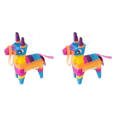 2 Pcs -Piñata Spielzeug Pinata Zum Geburtstag Im Freien Lustige Für Kinder