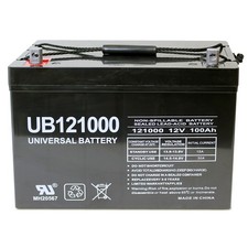 12V 100Ah SLA Replacement Battery Compatible ...