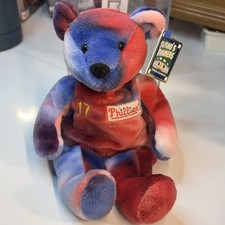 Salvino's Bammers Phillies Scott Rolen 17 1999 Red White and Blue Bear Vintage